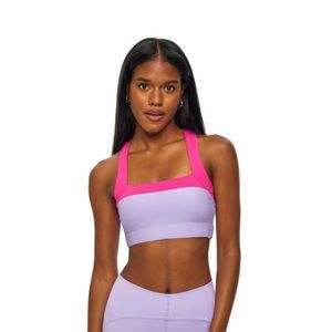 Lerin purple/pink sports bra